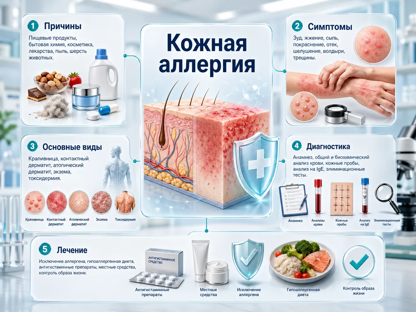 Атопическая и пищевая панели PROTIA Allergy Q