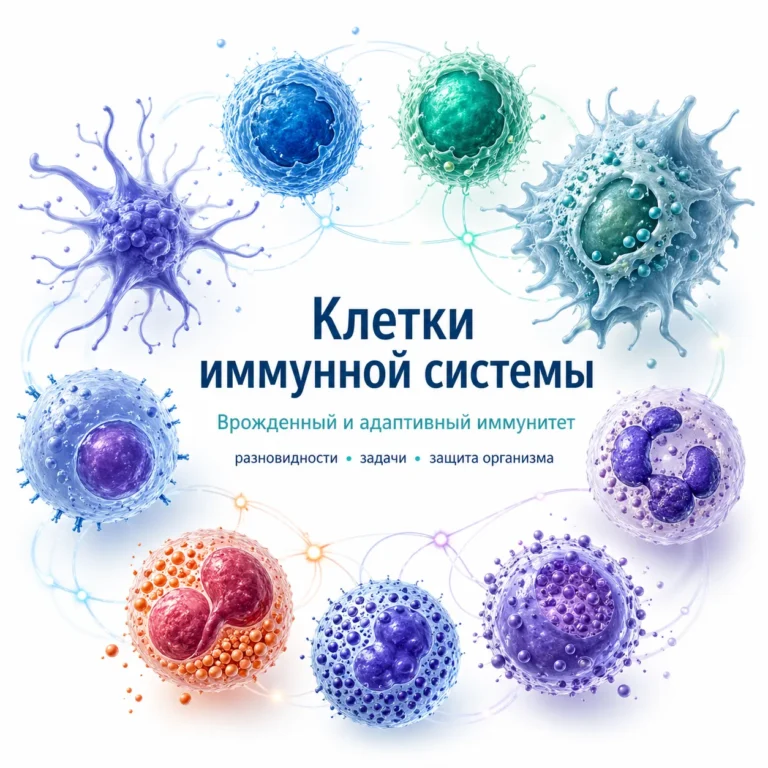 Клетки иммунной системы человека: разновидности, задачи и защита организма