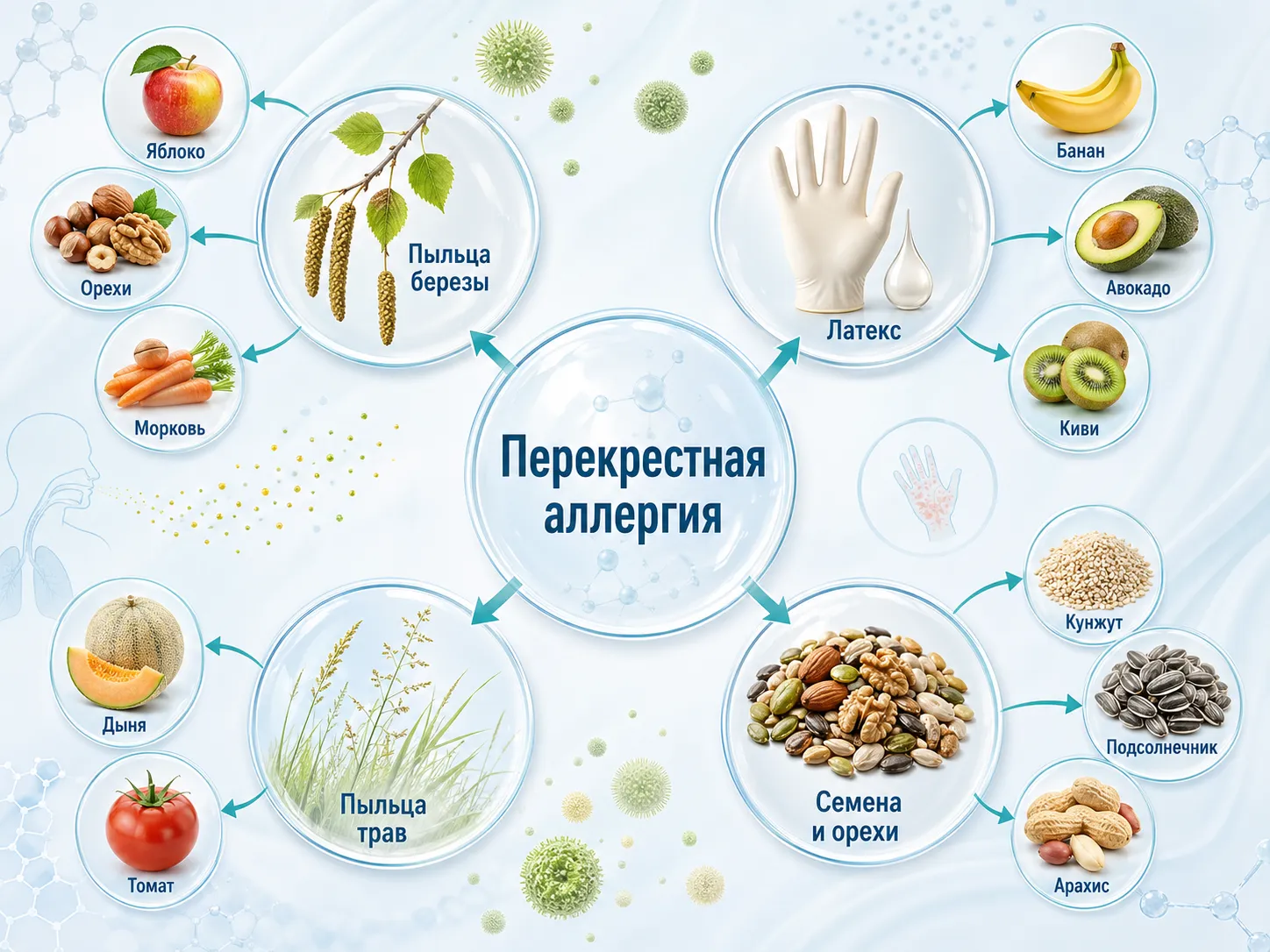 Q PROCESSOR и PROTIA Allergy Q для перекрестной аллергии